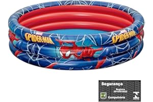MOR Bestway Spider-Man - Piscina de 3 Anillos (12 x 1,22 x 30 cm)