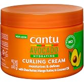 Cantu Avokado Kıvırma Kremi Shea Tereyağı, Mango Tereyağı ve Hindistan Cevizi Yağı, 12 Ons