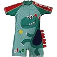 Kriva One Piece Swimwear Sun Protection Quick Multi Design Baby | Boys | Girls | Kids Swimsuit Ruffle (1-pcs)