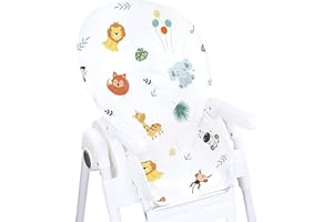 Réducteur de siège pour chaise haute - coussin de siège chaise pour enfant universel Safari