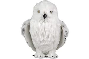 The Noble Collection Hedwig Collector's Plush with Wings by Officially Licensed 15in (38cm) Harry Potter Toy Dolls Snowy Owl Plush - Moveable Wings - for Kids & Adults