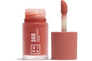 3INA MAKEUP - The No-Rules Cream 369 - Blush Liquido Rosa Marrone - in Crema con Olio di Mandorle - per Occhi Labbra e Guance - dalla Finitura naturale - Vegan - Cruelty Free