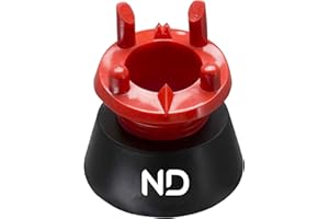 ND Sports Adjustable Rugby Kicking Tee – Screw-In Top Design for Custom Height | Professional Quality Durable Rubber Kicking Tee | Ideal for Training, Match Play, Schools, and Clubs