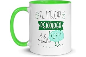 Kembilove Taza de Desayuno Personalizada El Mejor Psicólogo del Mundo – Tazas Originales para Regalar – Regalos Personalizados – Regalos Originales para Hombre – Tazas Originales