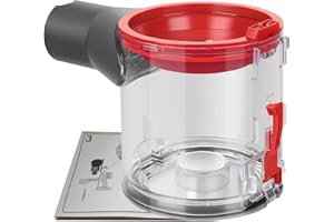 Yivy Conjunto de ontenedor de polvo Cyclone de Dyson V8 (SV10) V7 (SV11) aspiradora,Depósito Compatible/cubo basura/Dustbin Repuestos,Número de pieza 967699-01