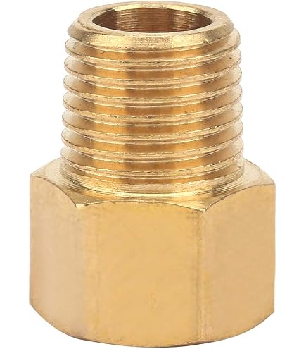 3 Adaptateurs M16 X 1.5mm Vers 3/8 NPT - Raccords Mâles Pour Tuyaux Air, Eau, Carburant - Haute Pression