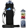 NUENSS-ROR Portable Blender Carrying Case Bag for Ninja Blast Max Portable Blender BC251NV丨BC251IV丨BC251GY丨BC251MT丨BC251PK丨BC251LD丨BC251SL, Blender travel insulated sleeve with Crossbody Strap(Black)