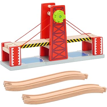 Operitacx 6 Piloni Per Ponte Ferroviario, Supporti Per Binari Trenino In Plastica, Grigio, Realistici E Resistenti, Per Modellismo E Giochi Creativi