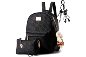 AINUOEY Donna Borse a Zaino Borsa a Zainetto Elegante Tracolla Zaini Firmate Marca Zainetti Antifurto PU pelle 76603 1 pz