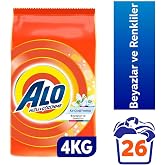 Alo-4 Kg Kar &Ccedil;i&ccedil;eği Ferahlğı Beyazlar Ve Renkliler Hızlı &Ccedil;&ouml;z&uuml;lme Toz Deterjan