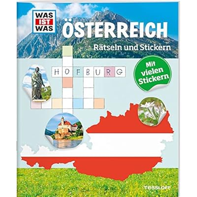 Rätseln und Stickern: Österreich (WAS IST WAS Rätselhefte)