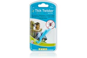 Tick Twister® Zeckenentferner, Blau, 2 Stück, zum Entfernen von Zecken bei Hunden, Katzen, Pferden und Menschen – Original Zeckenentferner, hergestellt in Frankreich (1)