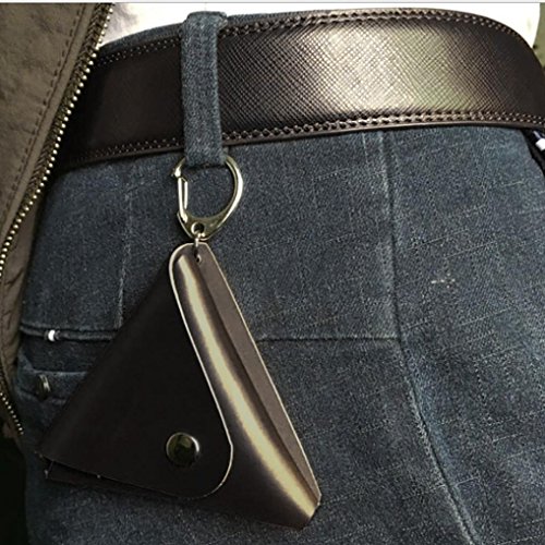 hunpta Gift For Fidget Hand Spinner Triangle Finger Toy Bag Box Carry Case Packet (Black)