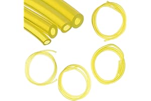 WAKIHONG Set di 4 Tubo Benzina, Tubo Dell’olio Diesel 2 x 3,5 mm /3 x 6 mm /3 x 5 mm /2,5 x 5 mm, Tubi per Carburanteper (1,5 Metri ciascuno)