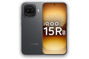 iQOO 15R (Dark Knight, 12GB RAM, 256GB Storage) | Snapdragon® 8 Gen 5 Processor | India’s Slimmest Smartphone in 7600mAh Batt