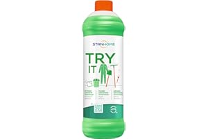 STANHOME | Pulitore Concentrato Superpotente Try IT, Multiuso per Pulizie Difficili, Sporco Incrostato, Pareti, Smacchiatore Tessuti, 1 litro