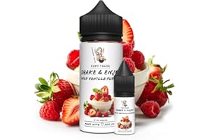 POPY TRADE - Shake & Enjoy - Overdosed Aroma 10ml w butelce Chubby Gorilla 120ml, łatwe mieszanie. Do atomizerów, wytwornic mgły, dyfuzorów, żywności, napojów i wielu innych. (Wild Vanilla Pudding)