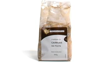 BONGIOVANNI FARINE E BONTA' NATURALI Farina Di Polpa Di Carruba Bio, 500 Grammi