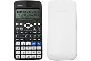 ANGLEPINGPING FX-991EX Scientific Calculator with 552 Functions,Engineering Calculator Scientific with 10+2 Screen Displays for School Office Business Home Daily Use,Black