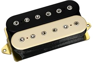 DiMarzio DP 100FBC Super Distortion Humbucker Electric Guitar Pickup, Black/Cream