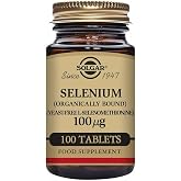 Solgar Selenium 100mcg, Organik Bağlı, 100 Tablet