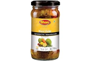 Shan Mixed Pickle, Spicy Vegetables in Oil 300g