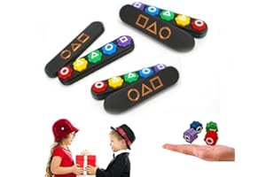 VIMAZ Gonggi Game,5pcs Gonggi Korean Game,Gongi Jack Stones Game,Korean Traditional Gong Gi Game Play for Squid Tv Fans and Kids (3 Set)