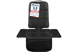 LIONSTRONG Podkładka pod fotelik dziecięcy z Isofix, ochraniacz na fotele samochodowe, 1 sztuka w opakowaniu