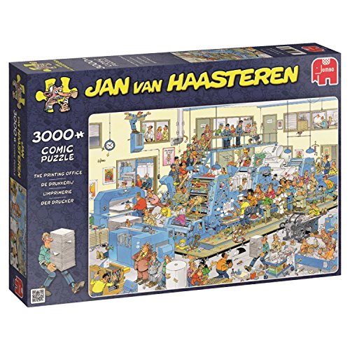Jan van Haasteren The Printing Office Jigsaw Puzzle (3000-Piece)