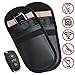 Price comparison product image Car Key Signal Blocker Case,Keyless Entry Fob Guard Signal Blocking Pouch Bag,Healthy Cell Phone Privacy Protection Security WIFI/GSM/LTE/NFC/RF Blocker(2 Pack)