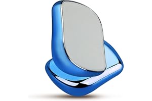 HDAKDDHG Crystal Hair Eraser Stone,Nano Crystal Painless Magic Crystal Hair Remover,Hair Removal Stone,Reusable Silky Hair Remover,Skin Exfoliator Tool,Apply to Any Part of Body (Navy Blue)