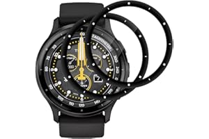 IQShield Protector de Pantalla para Garmin Venu 3 Cristal Templado, Cobertura Completa, Sensible al Tacto, Sin Burbujas, Anti-Rayaduras, Vidrio Templado para Garmin Venu 3, 2 Piezas