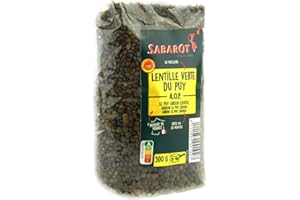 Sabarot - Lentilles vertes du Puy A.O.P. 500g