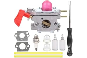 ZAMDOE C1U-W43A BVM200FE Carburetor Compatible for Craftsman 358794700 358794750 358794751 358794760 358794761 GBV345 Leaf Blower, Replace for Poulan 545081857 for ZAMA C1U-W43 C1U-W43B C1U-W43C Carb