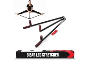 Champs MMA 3-Bar Leg Stretcher - Leg Split Stretcher Machine for Improving Flexibility and Reducing Soreness, Recovery Time, and Injury Potential