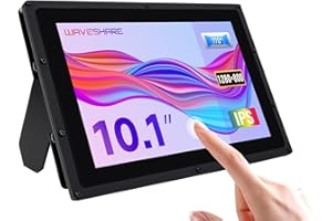Waveshare Raspberry Pi IPS 1280 * 800 10.1inch HDMI LCD B with Case for Raspberry Pi 2 3 Model B B+ &BeagleBone Blacksupports Windows 10/8.1/8/7 Raspberry Pi 4