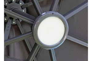 Luminaire LED rechargeable - Parasol déporté - Fixation baïonette