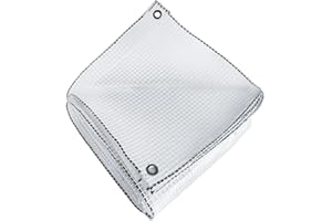 TECPLAST Bâche de Protection 3x4 m TR170MU - Bâche Armée Transparente - Haute Qualité - Imperméable - Résistance Anti-UV