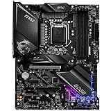 MSI MPG Z490 GAMING EDGE WIFI Scheda Madre Gaming (ATX, 10 Gen Intel Core, LGA 1200 Socket, DDR4, CF, Dual M.2 Slots…