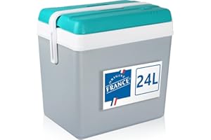 STIMO Kühlbox Isolierbox Kühltasche Camping Thermobox Isoliertasche Grau