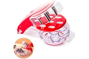 SATOHA Locisne Cherry / Olive Stoner, utensile da cucina domestico Handheld Cherry Pitter Corer Olive Pit Facile Rimozione Core Squeeze Clamp Seminatrice (bianca)