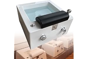 CGLYYDS Baignoire de trempage pour Les Pieds, Baignoire de Spa pour pédicure Portable, Bain de Pieds Profond, Spa, Repose-Pieds, Baignoire Spa, Bain de Pieds, pédicure, Bain de Pieds en Acrylique