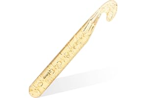 SUVSOON 20mm Large Crochet Hook - Knitting Crochet Handle, Ergonomic Grip Crochet Hooks, Crochet Needle for Crocheting Craft Beginners, Carpet Scarves Large Wool Roving Crocheting