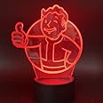 althiqahkey Game Fallout Shelter 3D LED Night Light Touch Sensor Color Changing Nightlight Gift for Kids Child Decorative Lamp