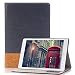 Produktbild Apple iPad Pro 10.5 Case Ultra Dünn, elecfan ® Ultra Dünnen Leichtgewicht Book Stil Flip PU Leder Schutzhülle Tasche Smart Cover Multi Winkel Betrachtung Anti Kratzer Schutzhülle für 10,5 Zoll Apple iPad Pro 2017 (iPad Pro 10.5, Dunkelblau)