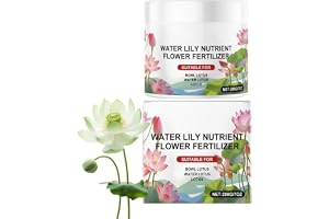 Pond Water Lily Fertilizer, Natural Flowering Nutrient Powder, 200g Enhanced Booster, Fast Growth Aquatic Plant Food, Aquariu