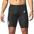 Justwin Compression Men's Skin Tight Shorts for Gym, Running, Cycling, Swimming, Basketball, Cricket, Yoga, Football, Tennis, Badminton & Many More Sports