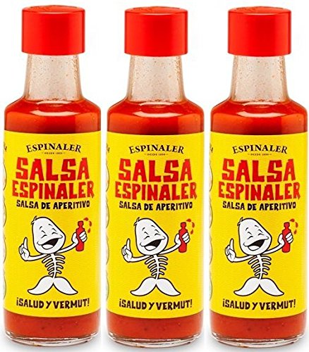 Pack 3 botellines salsa espinaler 3x92ml