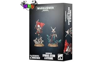 Games Workshop Warhammer 40k - Daemonifuge - Ephrael Stern & Kyganil 99120199073, Noir