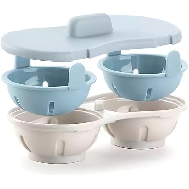 Anneaux à œufs Antiadhésifs - Lot De 4 - Inox Alimentaire Pour œufs Parfaits, Crêpes & Burgers - Facile à Nettoyer